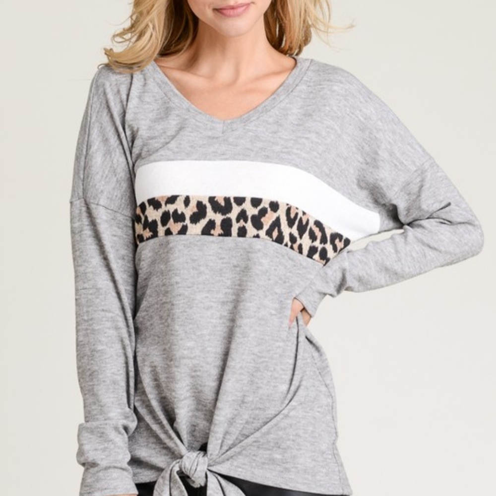 Leopard Top